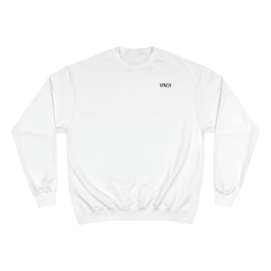 ONE11Drip White Champion Sweatshirt